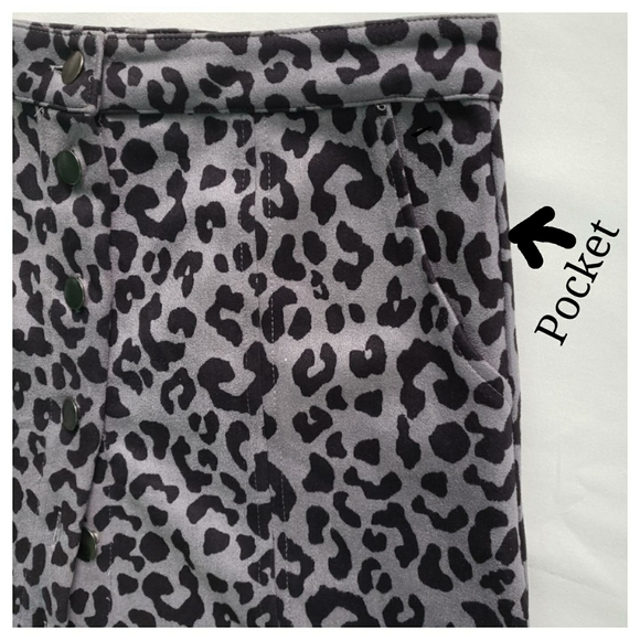 Very J Cheetah Print Skirt - Picture 10 of 10